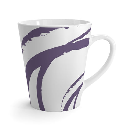 350 mL / 12oz Graphic Art Latte Mug | CALM-1143-167-112