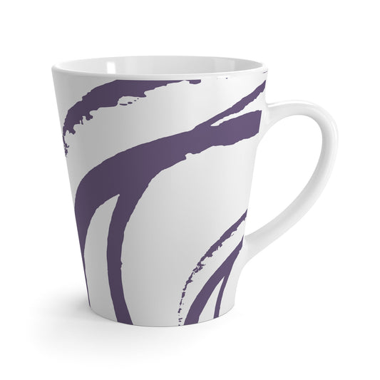 350 mL / 12oz Graphic Art Latte Mug | CALM-1143-167-112