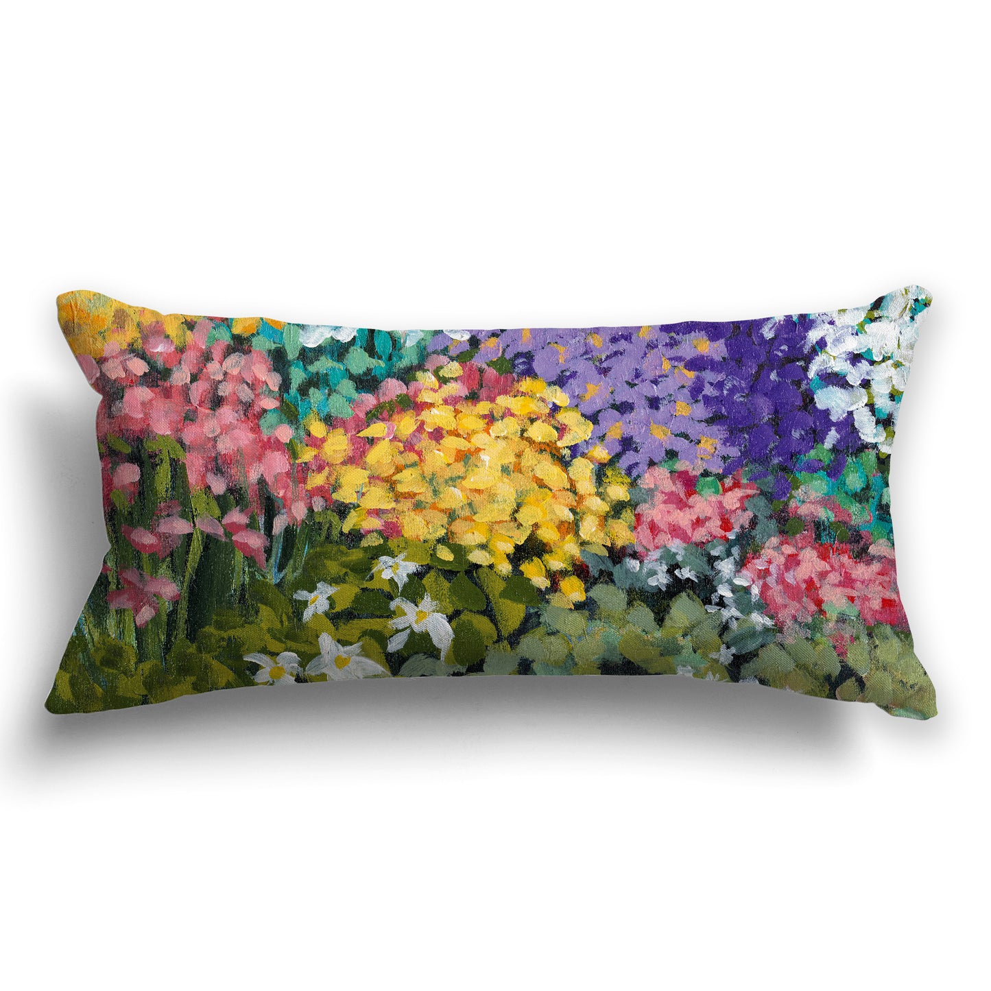 Fine Art Cushion Cover | Floral Garden, CAPC-2147, 61 x 30 cm, 24 x 12 inches