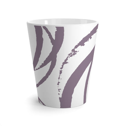 350 mL / 12oz Graphic Art Latte Mug | CALM-1181-167-112