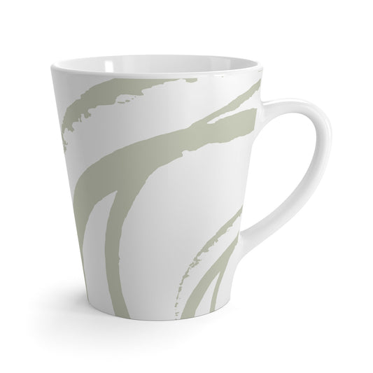 350 mL / 12oz Graphic Art Latte Mug | CALM-1241-400-112