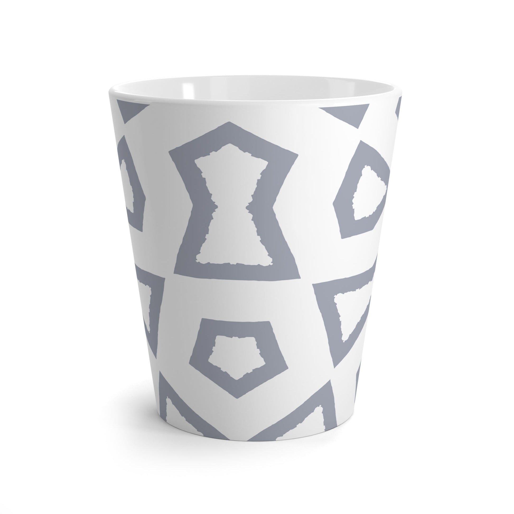 350 mL / 12oz Graphic Art Latte Mug | CALM-1163-367-392