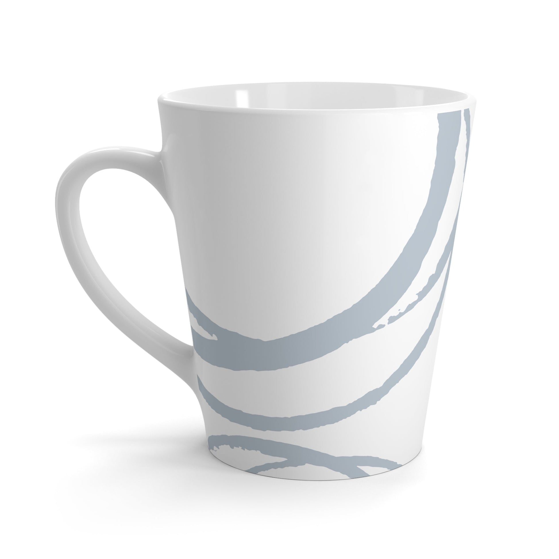 350 mL / 12oz Graphic Art Latte Mug | CALM-1151-367-112