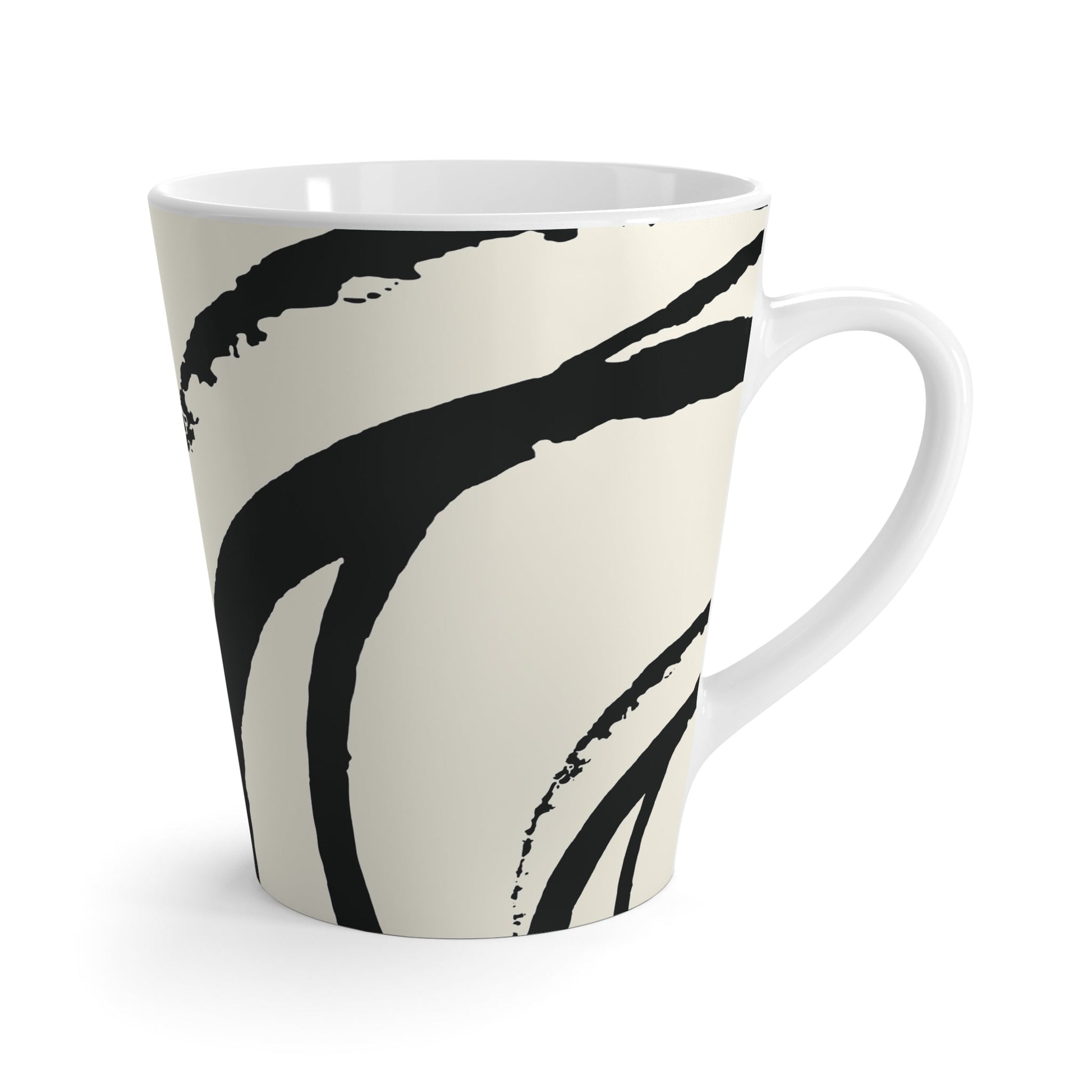 350 mL / 12oz Graphic Art Latte Mug | CALM-1013-112