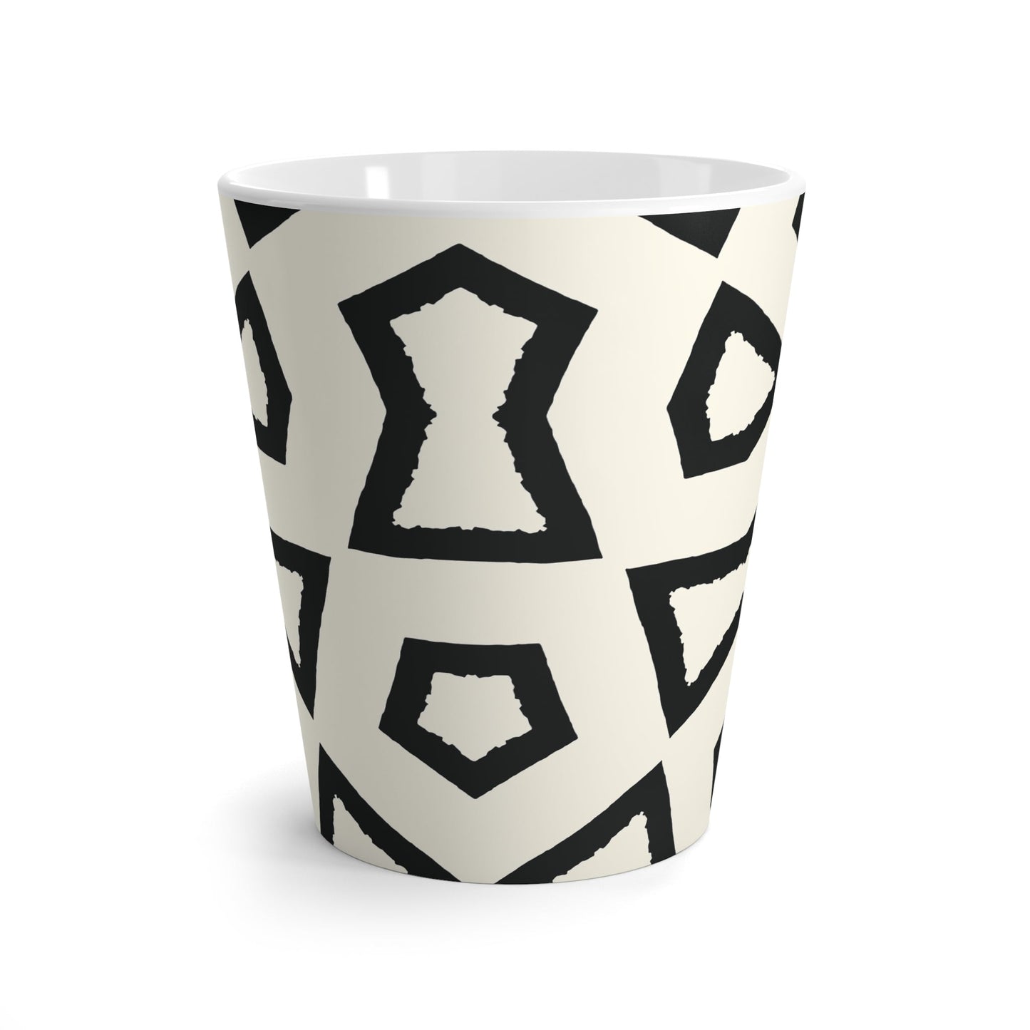 350 mL / 12oz Graphic Art Latte Mug | CALM-1013-392
