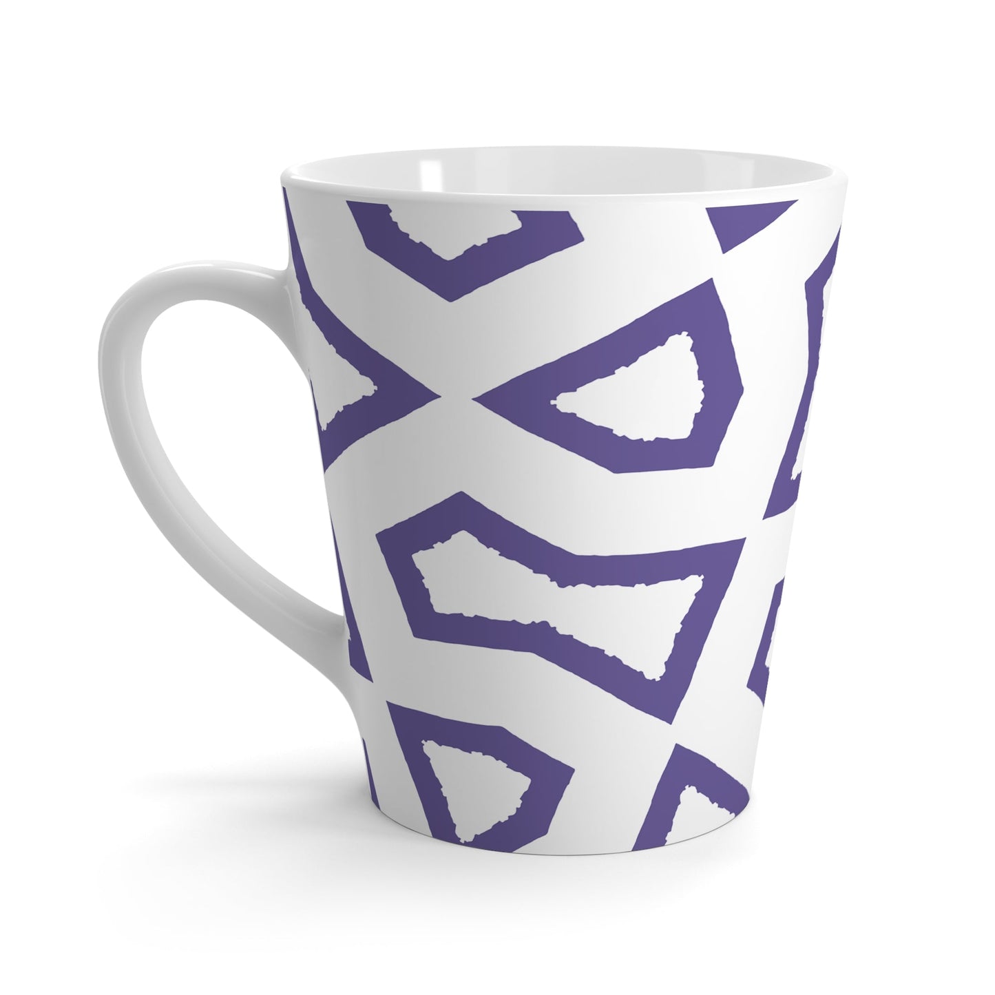 350 mL / 12oz Graphic Art Latte Mug | CALM-1382-475-392