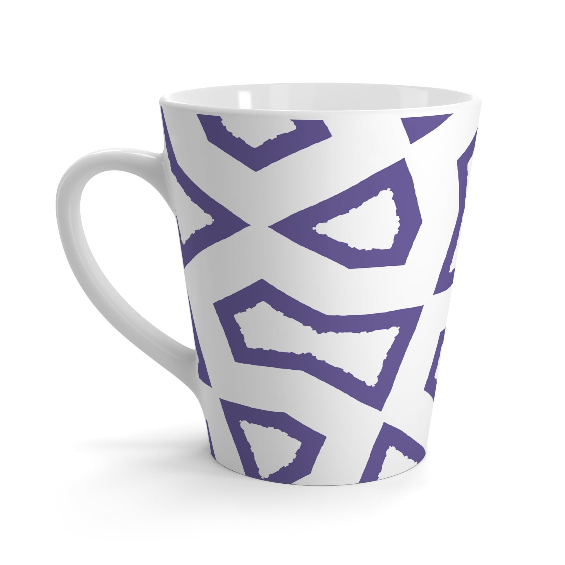 350 mL / 12oz Graphic Art Latte Mug | CALM-1382-475-392