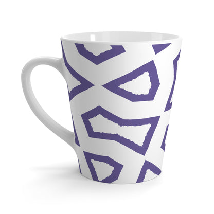 350 mL / 12oz Graphic Art Latte Mug | CALM-1382-475-392