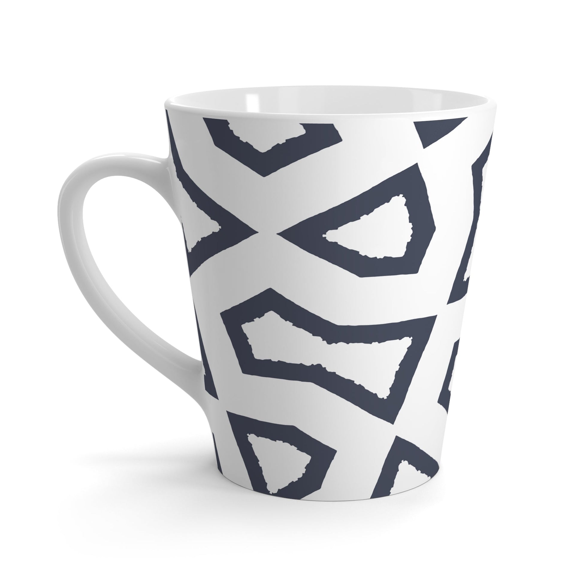 350 mL / 12oz Graphic Art Latte Mug | CALM-1212-300-392