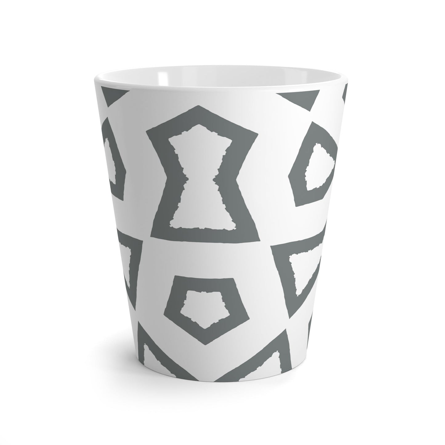350 mL / 12oz Graphic Art Latte Mug | CALM-1213-467-392