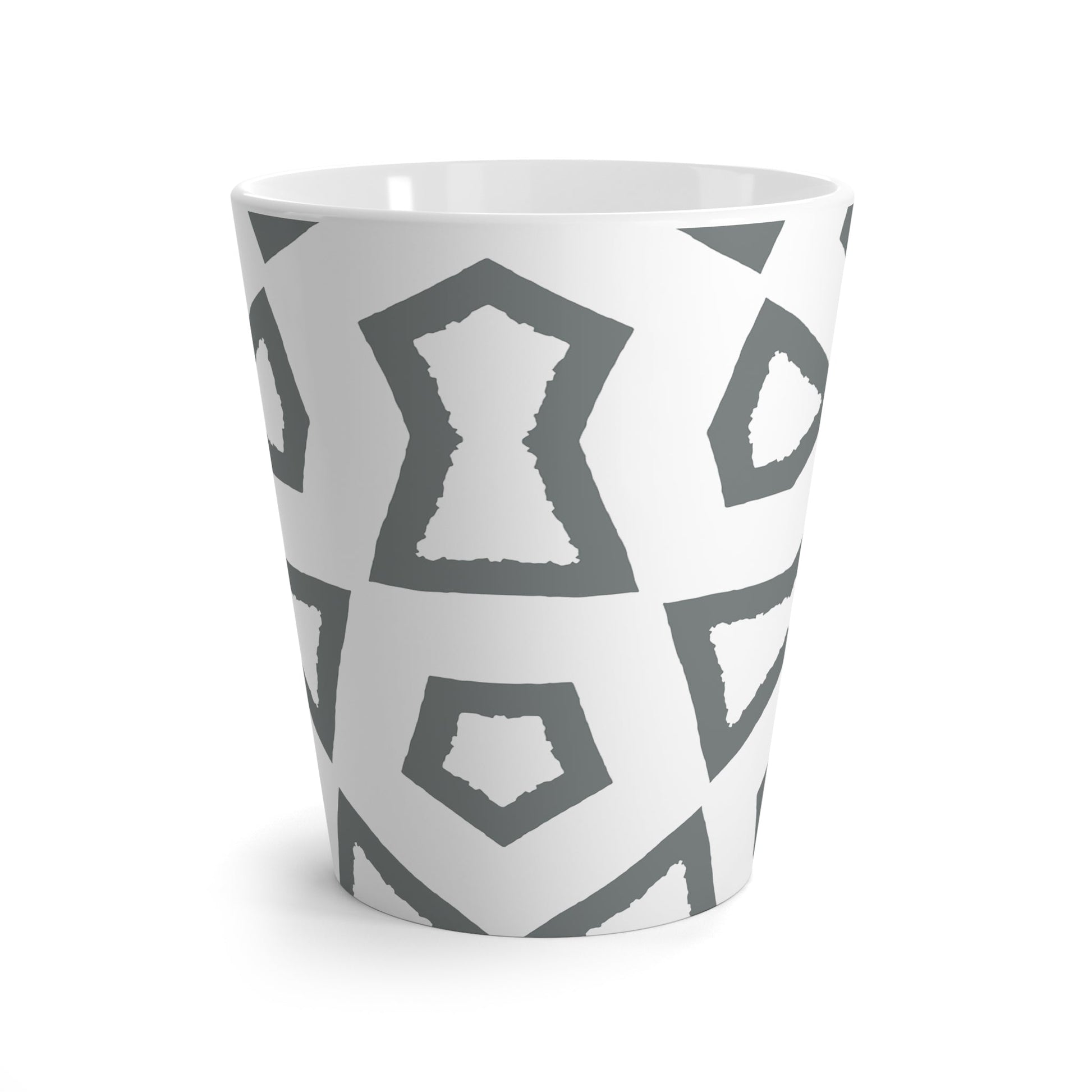 350 mL / 12oz Graphic Art Latte Mug | CALM-1213-467-392