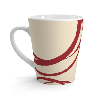 350 mL / 12oz Graphic Art Latte Mug | CALM-1031-100-112