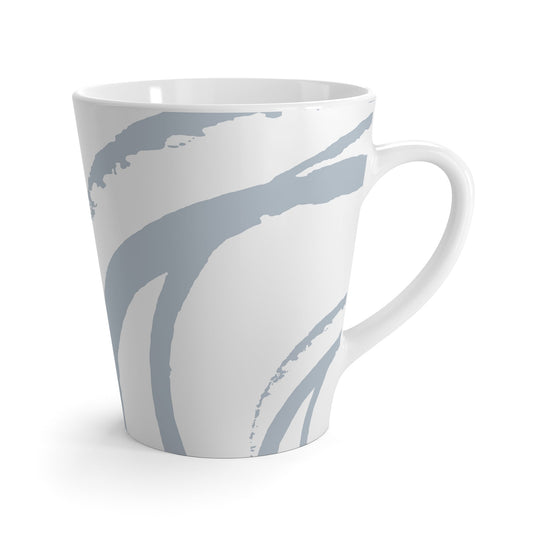 350 mL / 12oz Graphic Art Latte Mug | CALM-1151-367-112