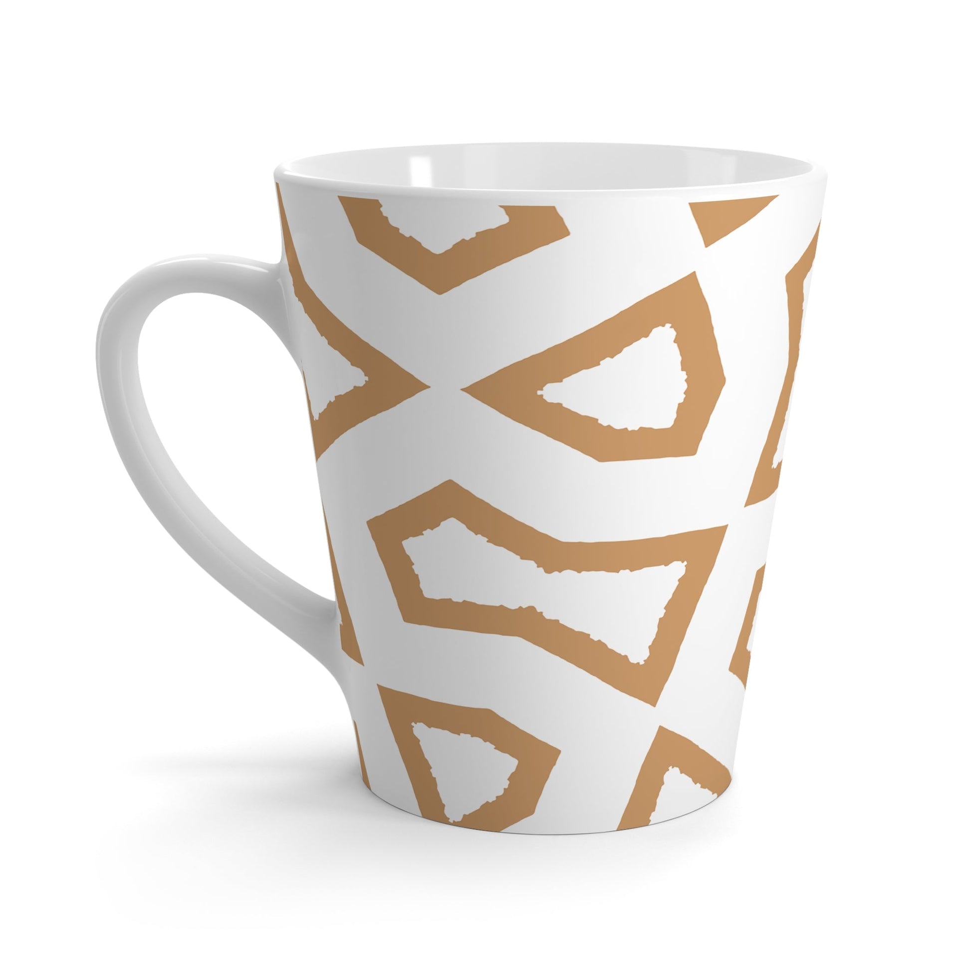 350 mL / 12oz Graphic Art Latte Mug | CALM-1043-867-392