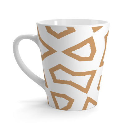 350 mL / 12oz Graphic Art Latte Mug | CALM-1043-867-392