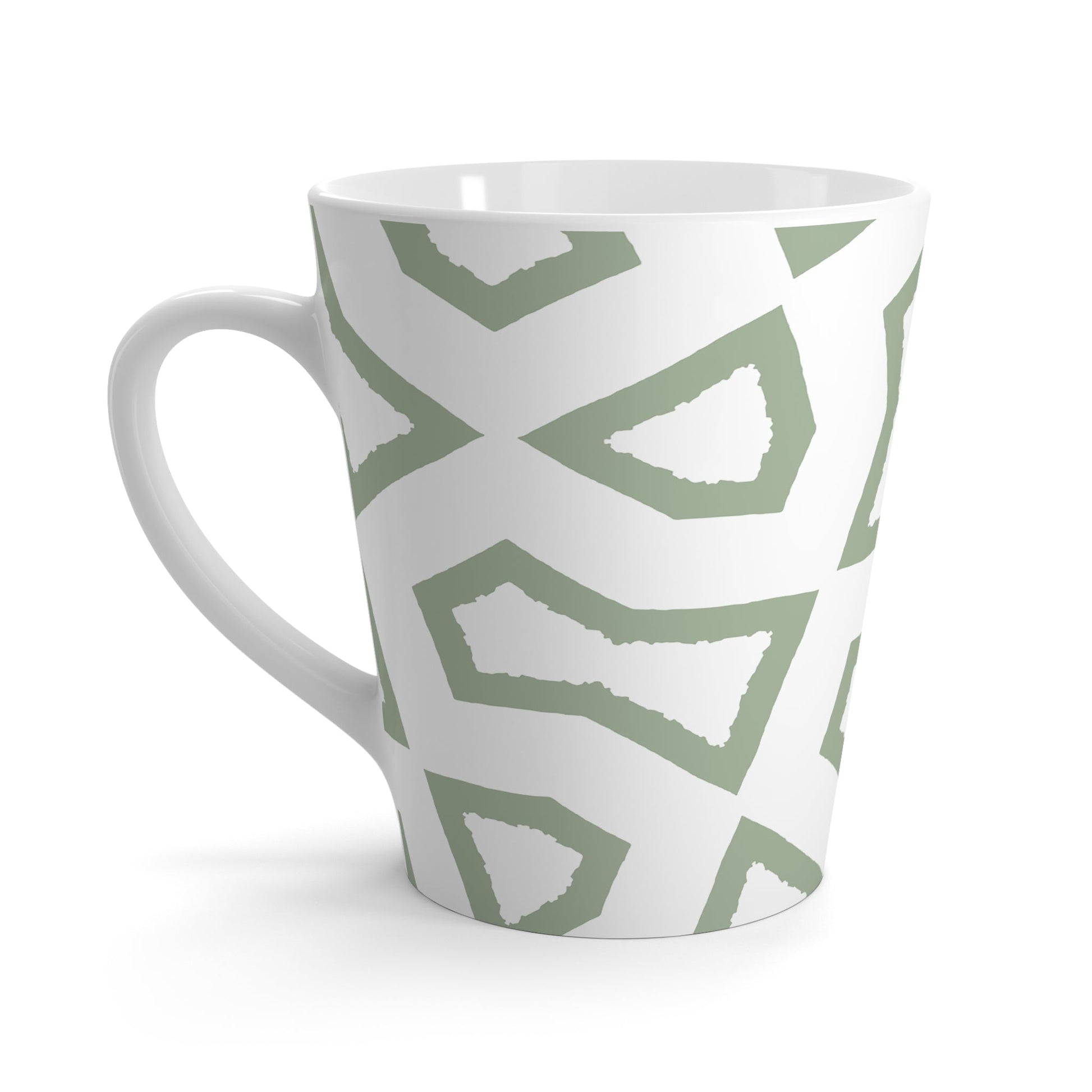 350 mL / 12oz Graphic Art Latte Mug | CALM-1052-275-392