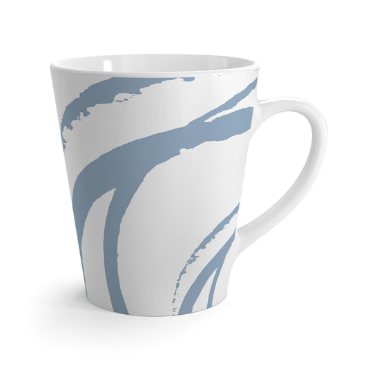 350 mL / 12oz Graphic Art Latte Mug | CALM-1231-200-112