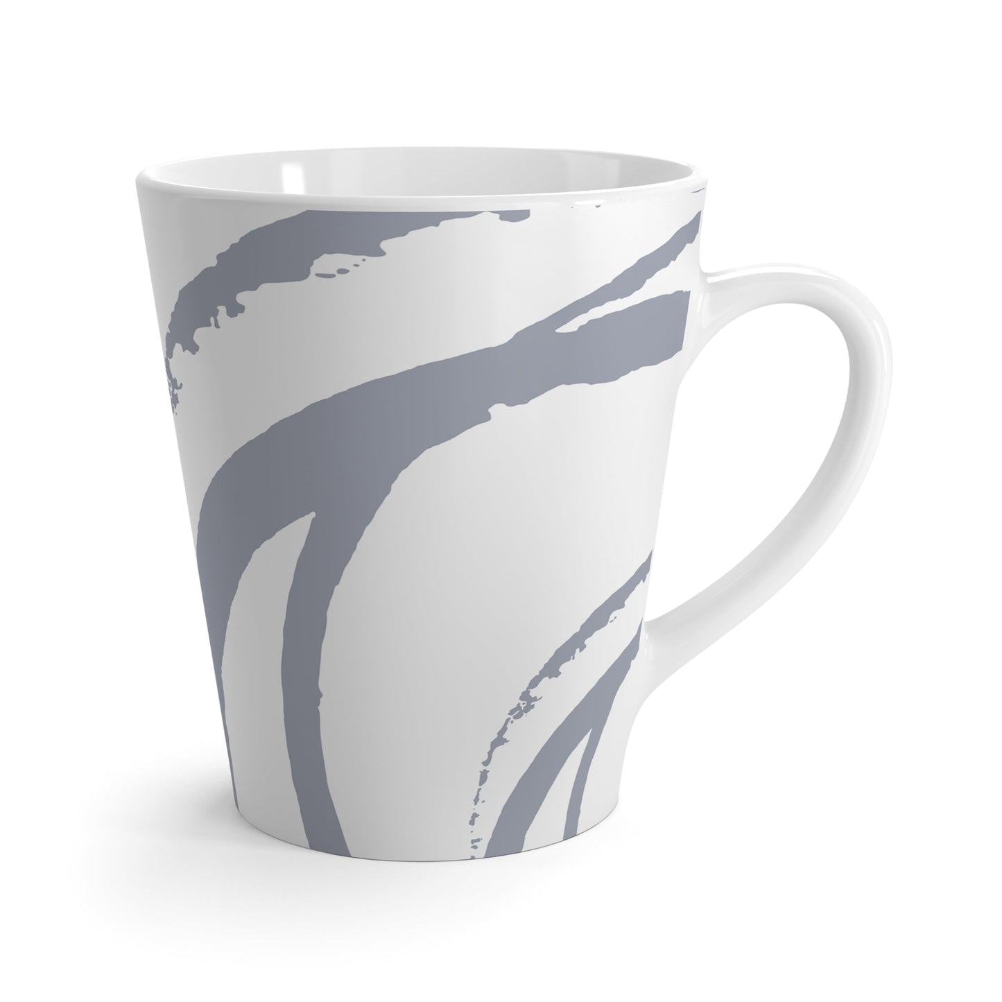 350 mL / 12oz Graphic Art Latte Mug | CALM-1163-367-112