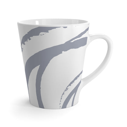 350 mL / 12oz Graphic Art Latte Mug | CALM-1163-367-112