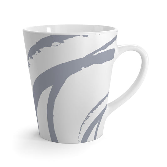 350 mL / 12oz Graphic Art Latte Mug | CALM-1163-367-112
