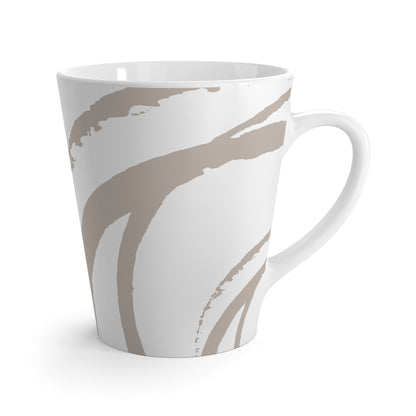 350 mL / 12oz Graphic Art Latte Mug | CALM-1162-400-112