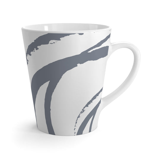 350 mL / 12oz Graphic Art Latte Mug | CALM-1221-200-112