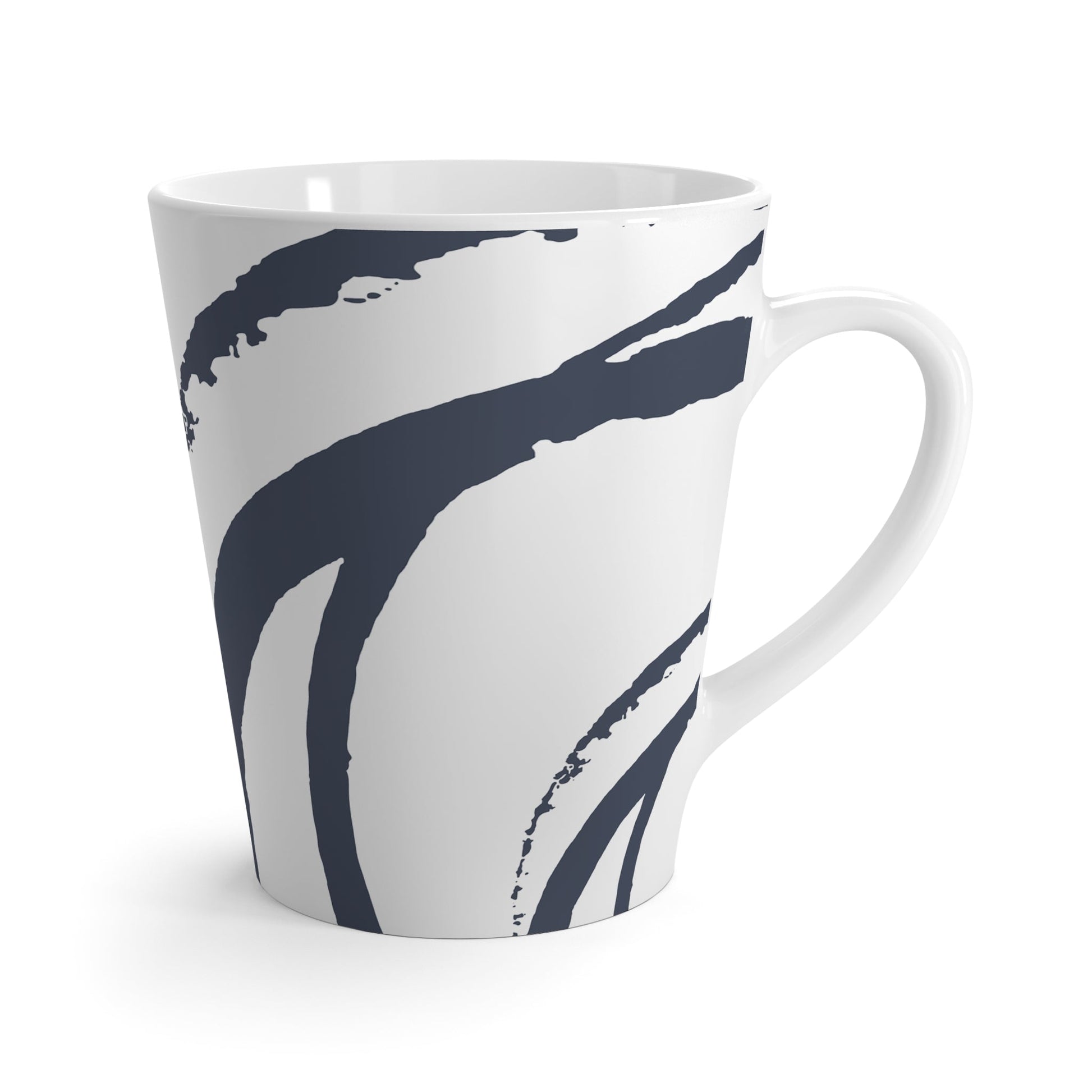 350 mL / 12oz Graphic Art Latte Mug | CALM-1221-100-112