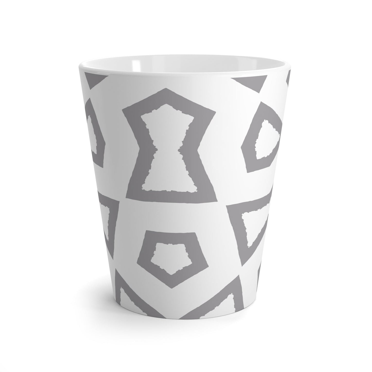 350 mL / 12oz Graphic Art Latte Mug | CALM-1203-133-392