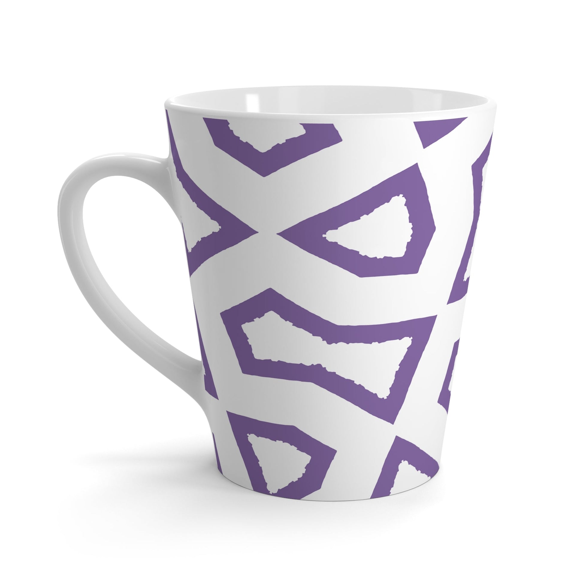 350 mL / 12oz Graphic Art Latte Mug | CALM-1072-175-392