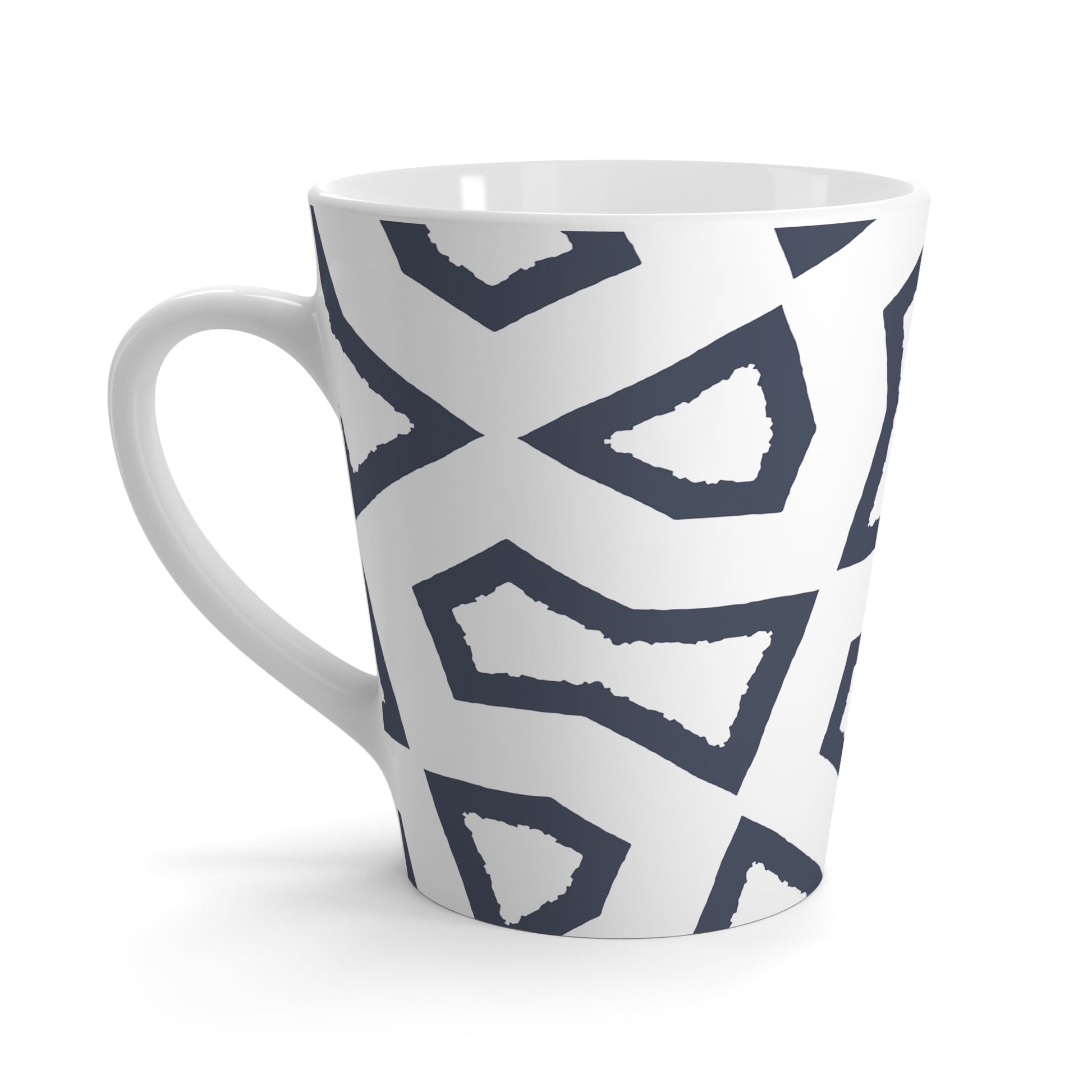 350 mL / 12oz Graphic Art Latte Mug | CALM-1221-100-392