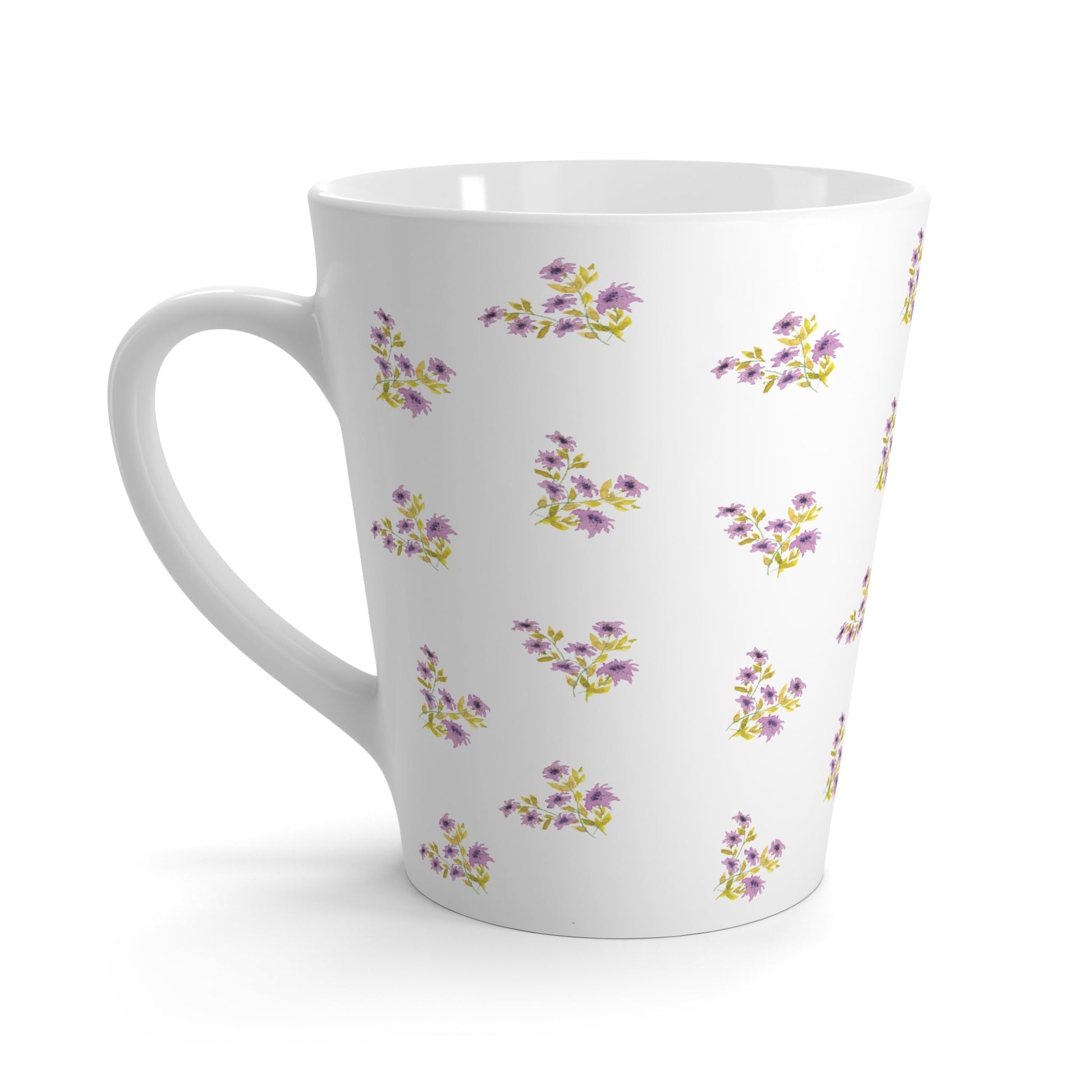 350 mL / 12oz Fine Art Watercolor Latte Mug, CALM-1365