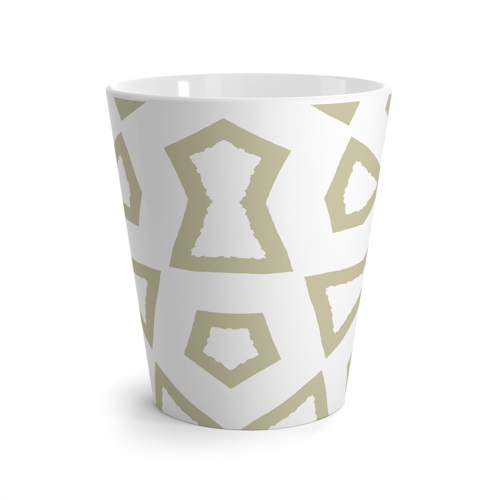 350 mL / 12oz Graphic Art Latte Mug | CALM-1255-367-392