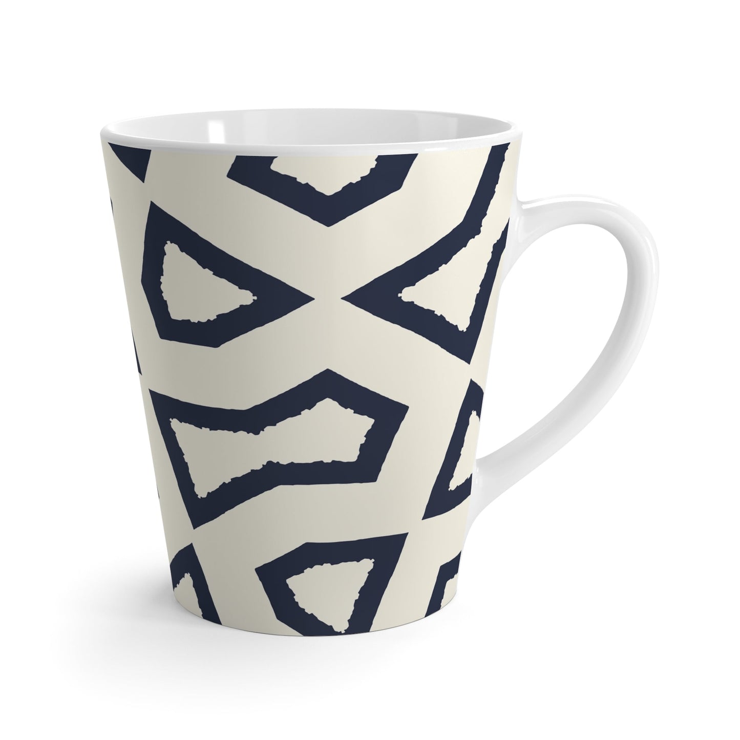 350 mL / 12oz Graphic Art Latte Mug | CALM-1273-300-392