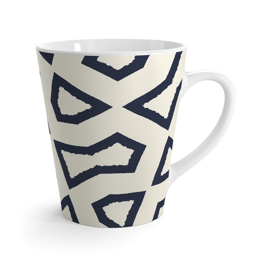 350 mL / 12oz Graphic Art Latte Mug | CALM-1273-300-392