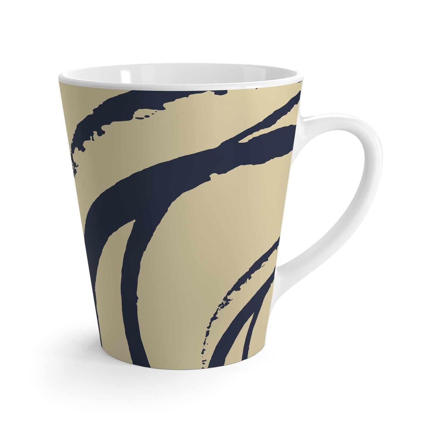 350 mL / 12oz Graphic Art Latte Mug | CALM-1274-400-112