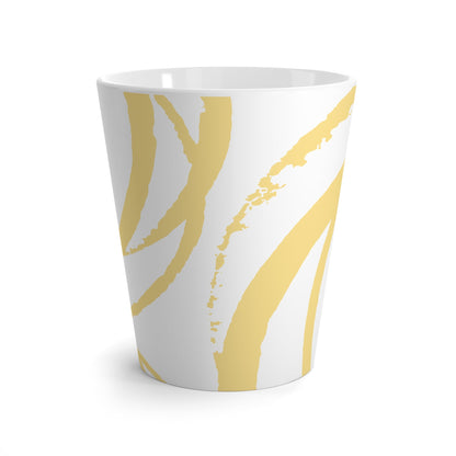 350 mL / 12oz Graphic Art Latte Mug | CALM-1131-400-112