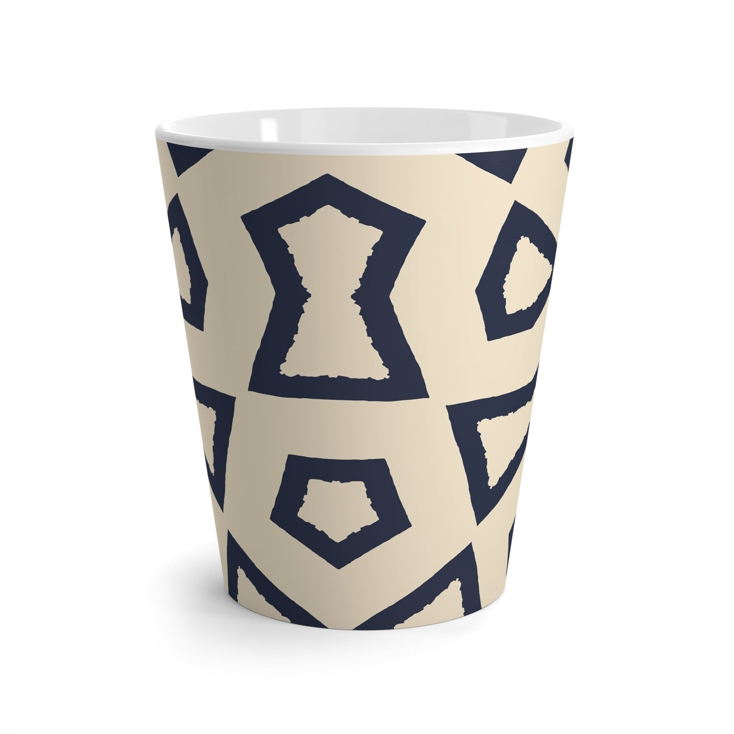 350 mL / 12oz Graphic Art Latte Mug | CALM-1275-500-392