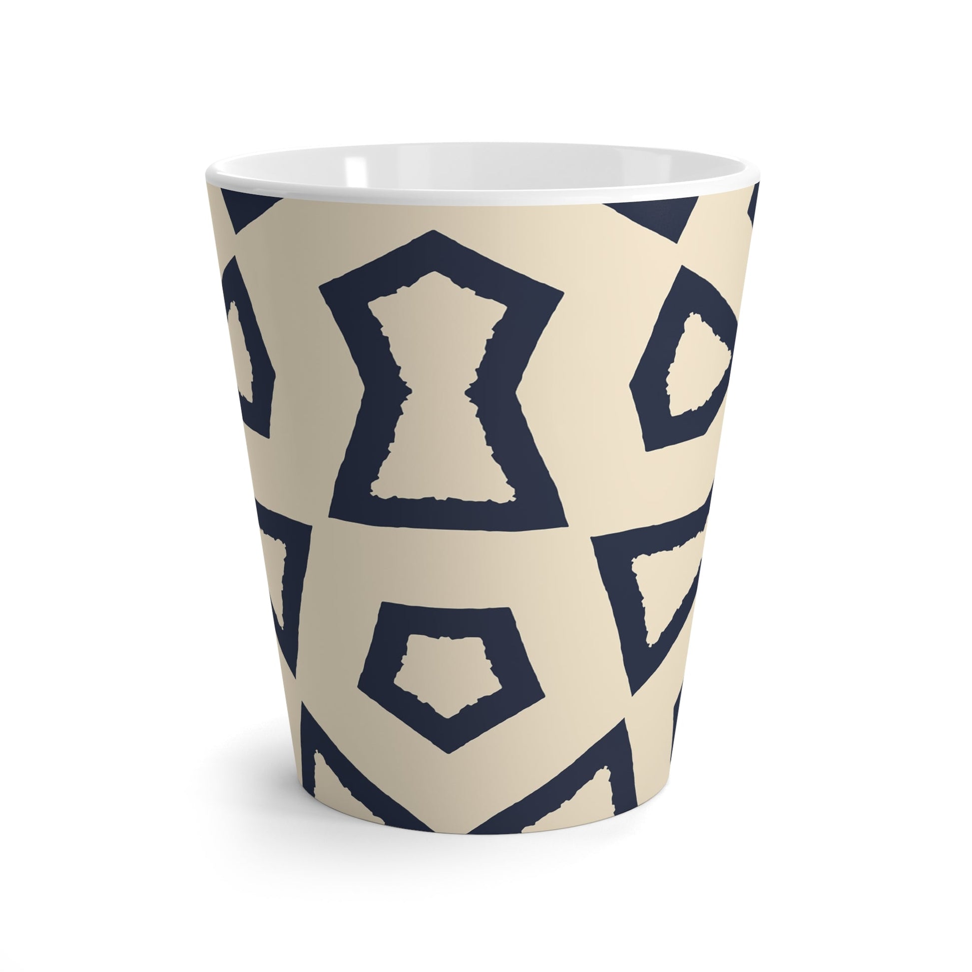 350 mL / 12oz Graphic Art Latte Mug | CALM-1275-500-392