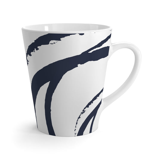 350 mL / 12oz Graphic Art Latte Mug | CALM-1271-112