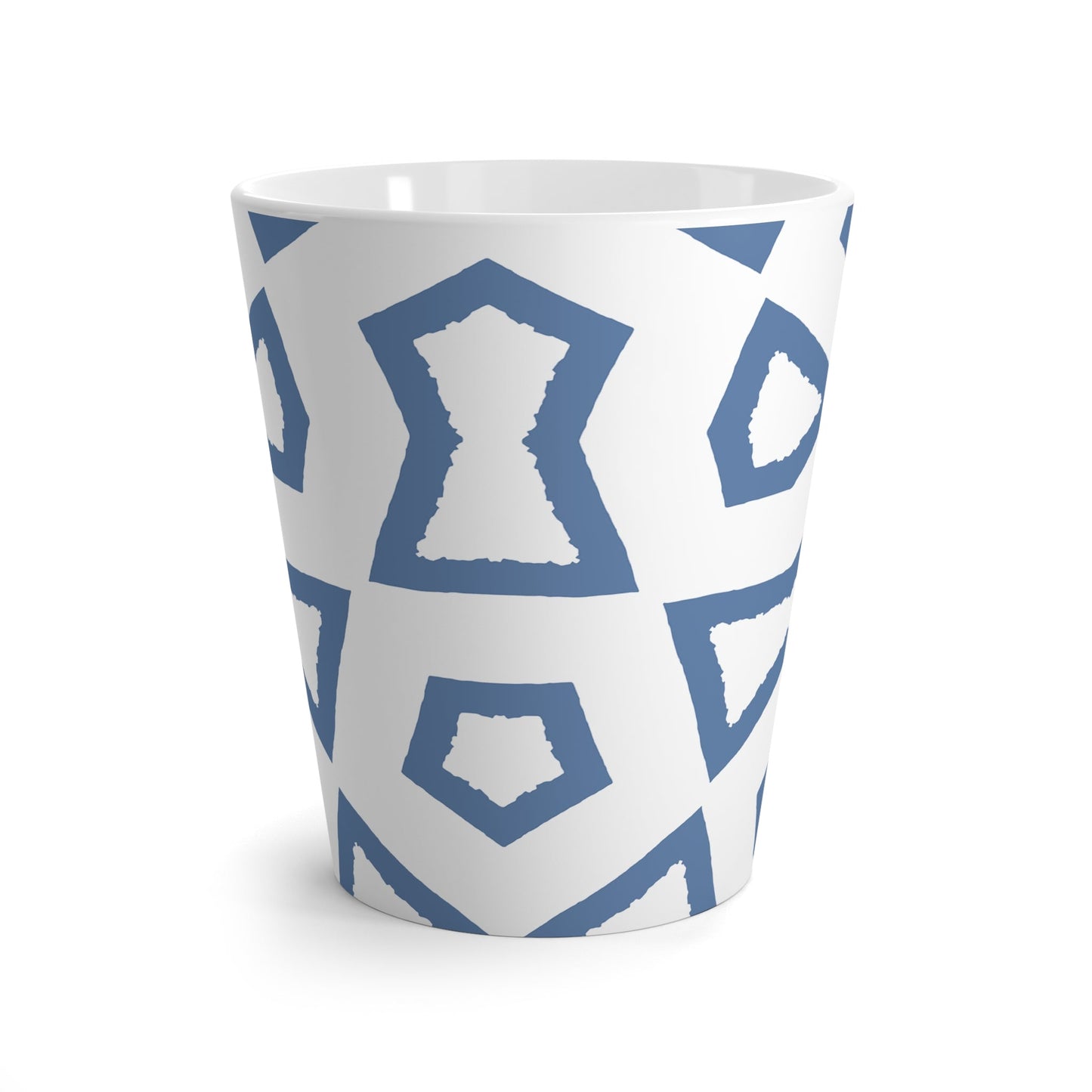 350 mL / 12oz Graphic Art Latte Mug | CALM-1231-100-392