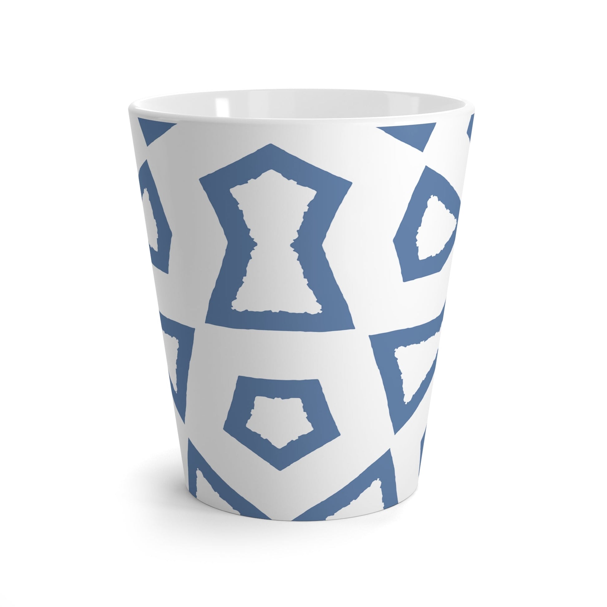 350 mL / 12oz Graphic Art Latte Mug | CALM-1231-100-392