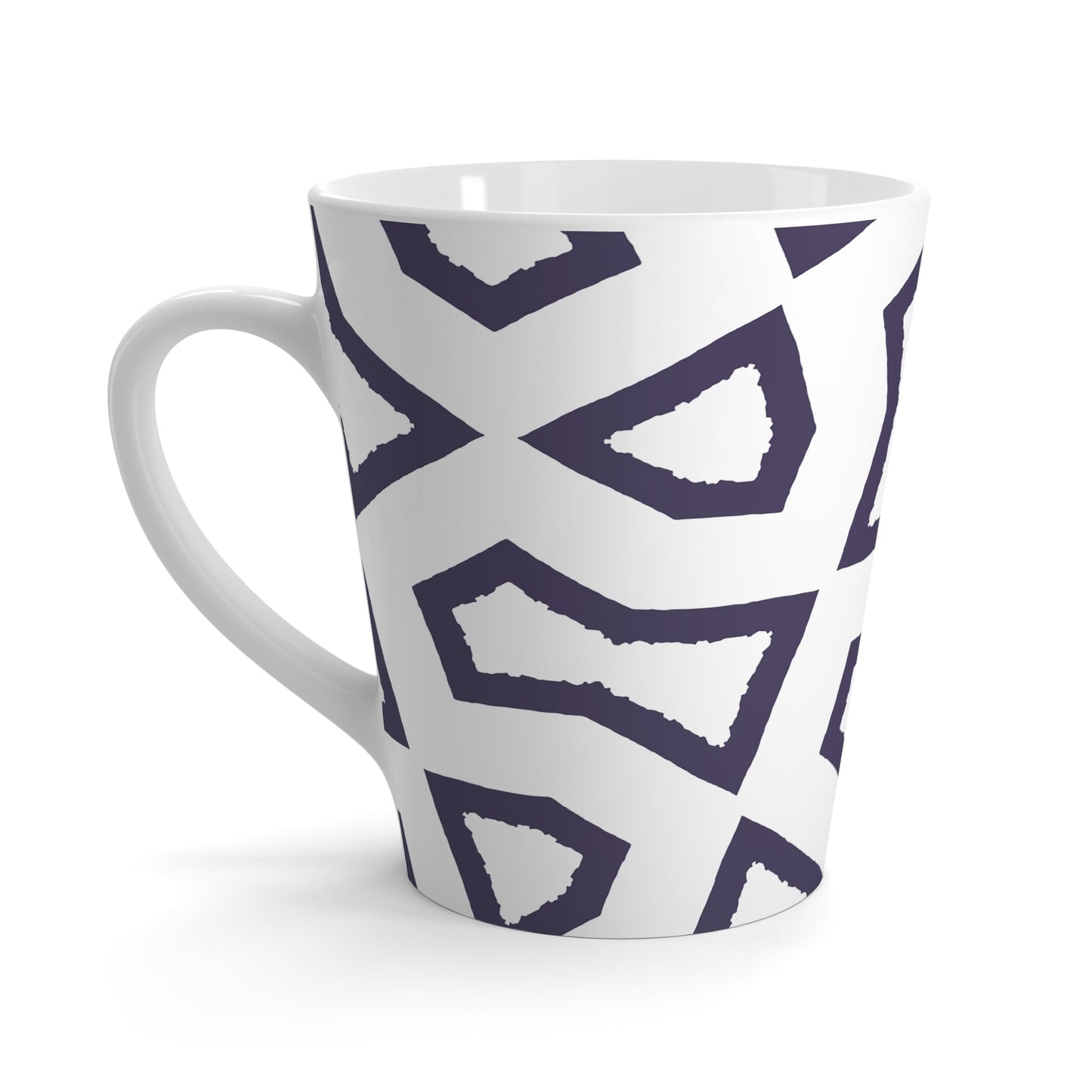 350 mL / 12oz Graphic Art Latte Mug | CALM-1261-100-392