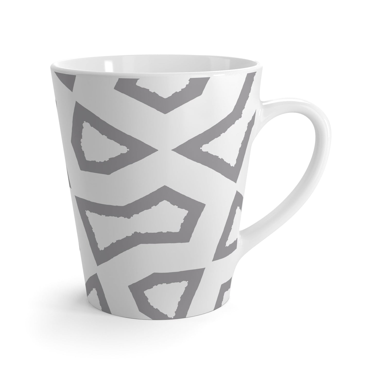 350 mL / 12oz Graphic Art Latte Mug | CALM-1203-133-392