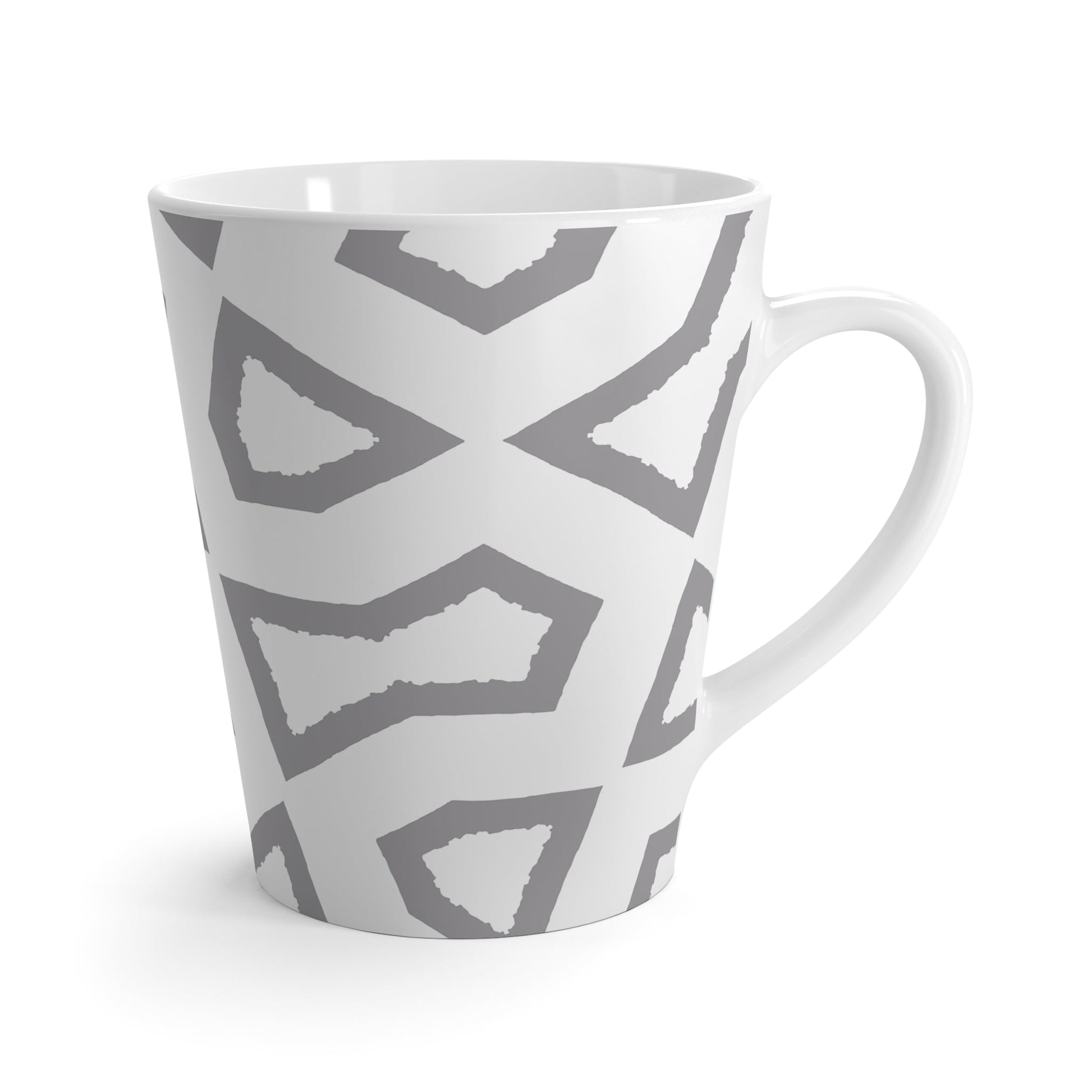 350 mL / 12oz Graphic Art Latte Mug | CALM-1203-133-392