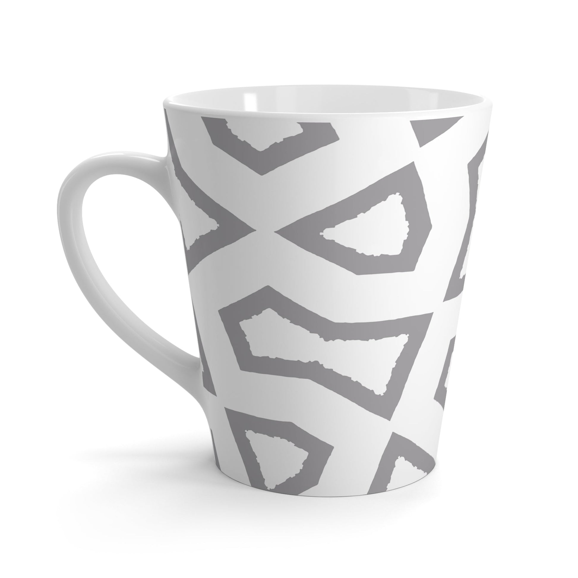350 mL / 12oz Graphic Art Latte Mug | CALM-1203-133-392