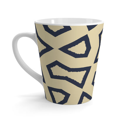 350 mL / 12oz Graphic Art Latte Mug | CALM-1274-400-392