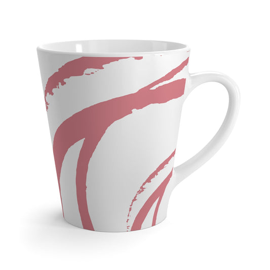 350 mL / 12oz Graphic Art Latte Mug | CALM-1383-575-112