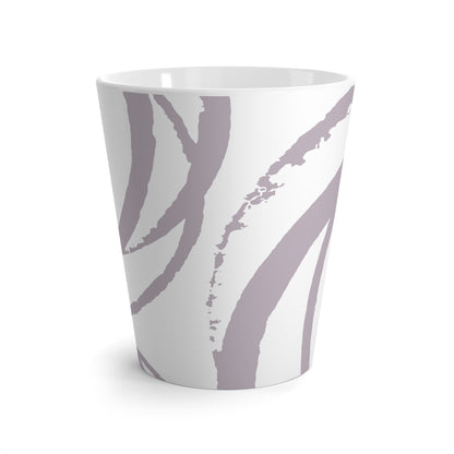 350 mL / 12oz Graphic Art Latte Mug | CALM-1182-133-112