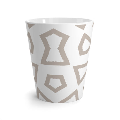 350 mL / 12oz Graphic Art Latte Mug | CALM-1162-400-392