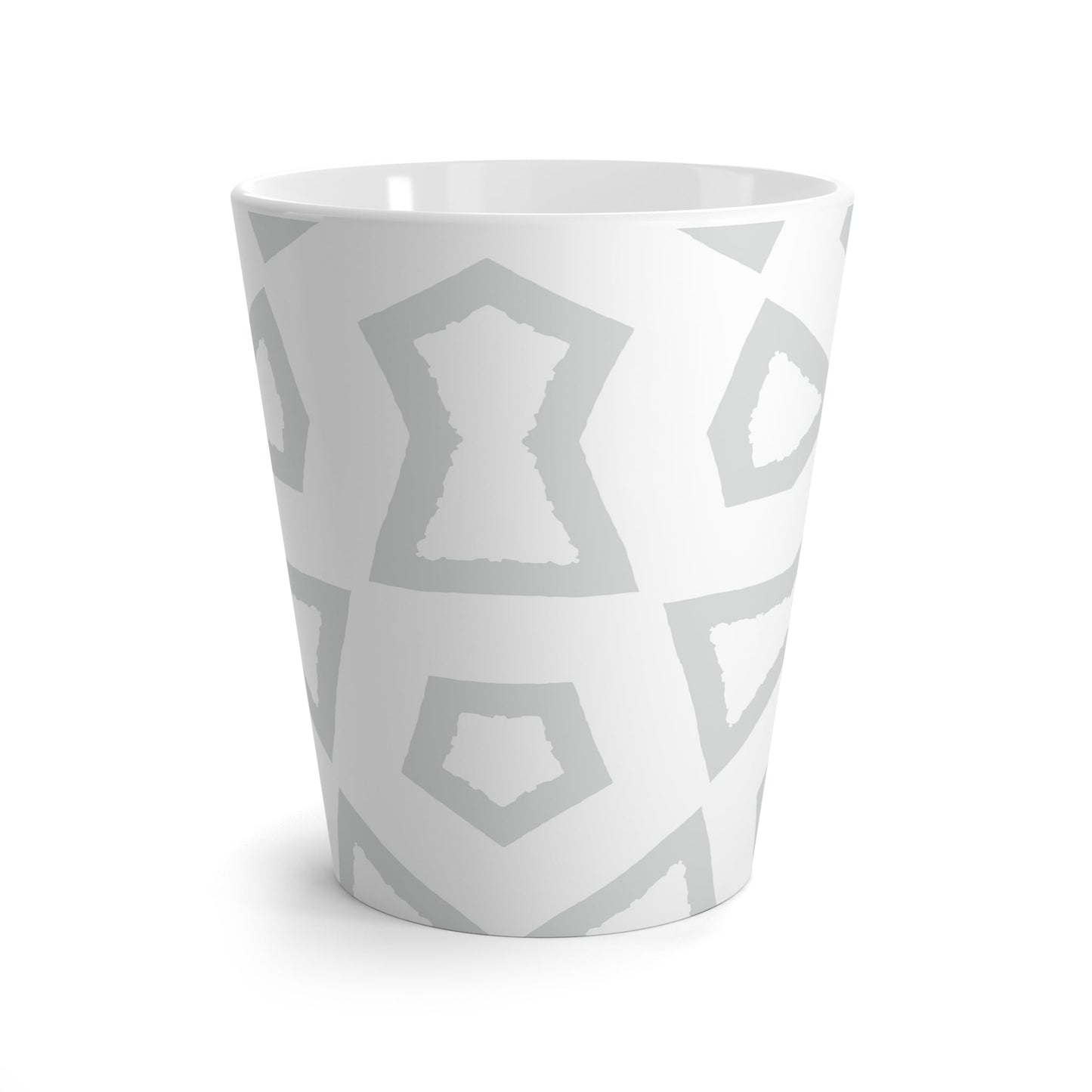 350 mL / 12oz Graphic Art Latte Mug | CALM-1214-533-392